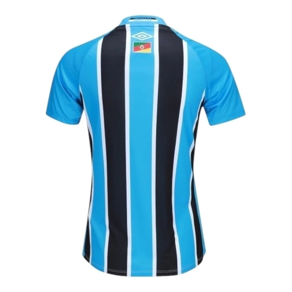 Camisa Grêmio I 25/26 - Torcedor Umbro Feminina - Azul e preta