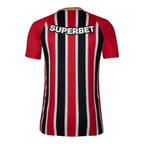 Camisa São Paulo II 25/26 - Torcedor New Balance Masculina - Vermelha e preta