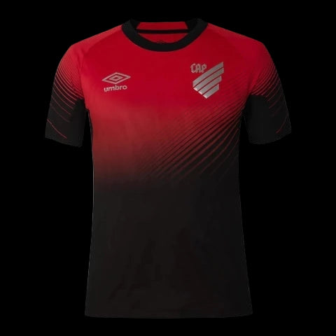 Camisa Athletico Paranaense I 25/26 - Torcedor Umbro Masculina - Vermelha e preta
