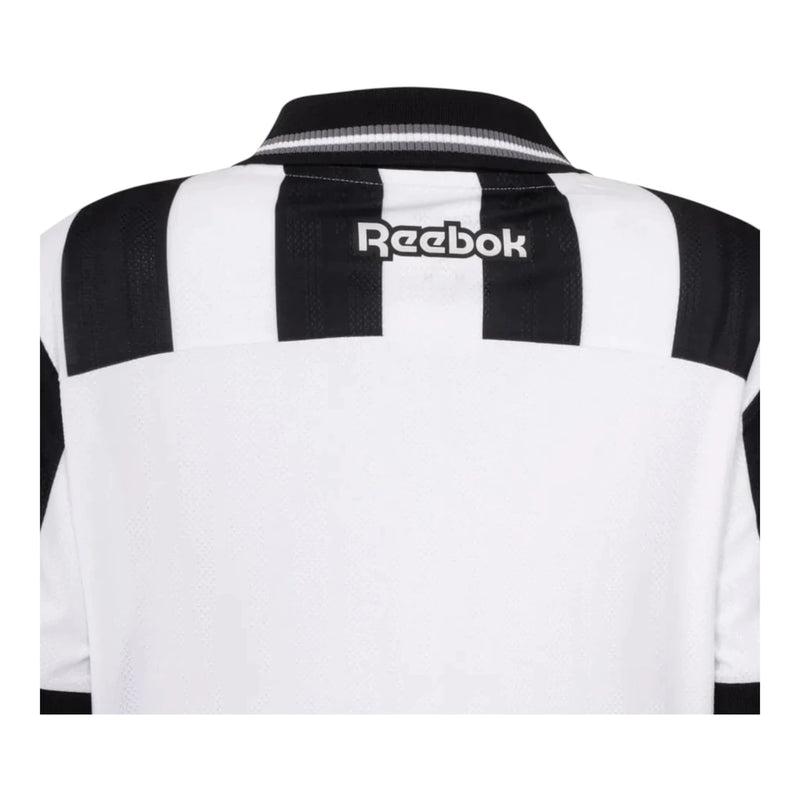 Camisa Botafogo I 25/26 - Torcedor Reebok Feminina - Preta e branca