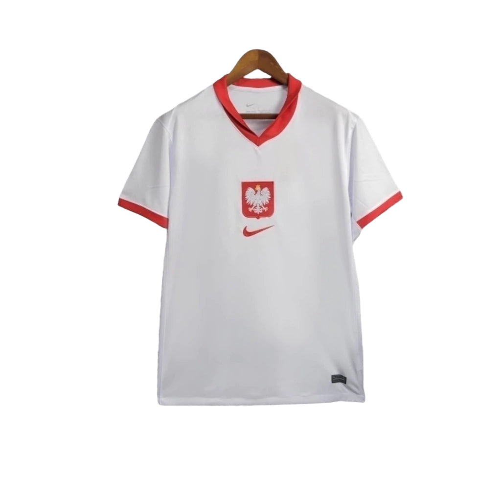 Camisa Seleção da Polônia I 24/25 - Torcedor Nike Masculina - Branca