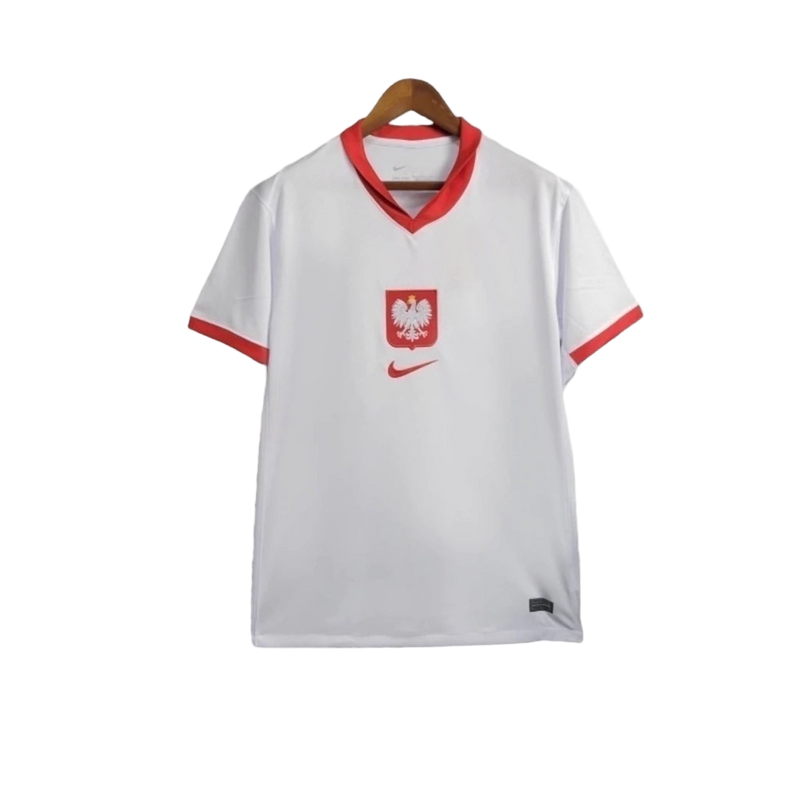 Camisa Seleção da Polônia I 24/25 - Torcedor Nike Masculina - Branca