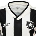 Camisa Botafogo I 24/25 - Torcedor Reebok Feminina - Branca e preta