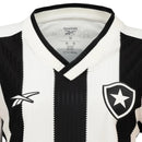 Camisa Botafogo I 24/25 - Torcedor Reebok Feminina - Branca e preta
