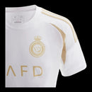 Camisa Al-Nassr III 24/25 - Torcedor Adidas Masculina - Branca com detalhes em dourado