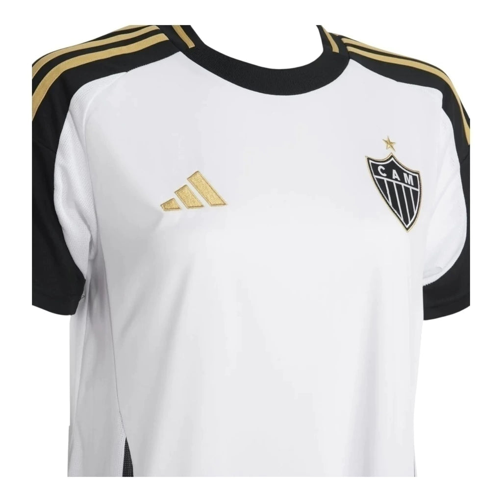 Camisa Atlético Mineiro II 25/26 - Torcedor Adidas Feminina - Branca