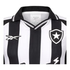 Camisa Botafogo I 25/26 - Torcedor Reebok Masculina - Preta e branca