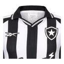 Camisa Botafogo I 25/26 - Torcedor Reebok Masculina - Preta e branca