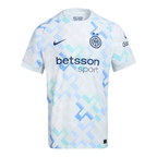 Camisa Inter de Milão II 25/26 - Torcedor Nike Masculina - Branca com detalhes em roxo e azul