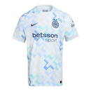 Camisa Inter de Milão II 25/26 - Torcedor Nike Masculina - Branca com detalhes em roxo e azul