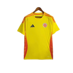 Camisa Colômbia I 24/25 - Torcedor Adidas Masculina - Amarela com detalhes em laranja