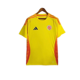 Camisa Colômbia I 24/25 - Torcedor Adidas Masculina - Amarela com detalhes em laranja