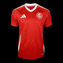 Camisa Internacional I 25/26 - Torcedor Adidas Masculina - Vermelha com detalhes em branco