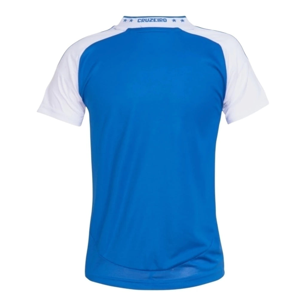 Camisa Cruzeiro I 25/26 - Torcedor Adidas Feminina - Azul e branca