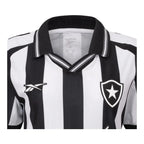 Camisa Botafogo I 25/26 - Torcedor Reebok Feminina - Preta e branca