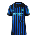 Camisa Inter de Milão I 25/26 - Torcedor Nike Feminina - Azul e preta