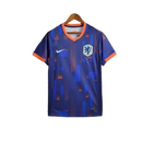 Camisa Seleção da Holanda II 24/25 - Torcedor Nike Masculina - Azul com detalhes em laranja