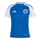 Camisa Cruzeiro I 25/26 - Torcedor Adidas Feminina - Azul e branca
