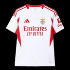 Camisa Benfica III 25/26 - Torcedor Adidas Masculina - Branca com detalhes em vermelho