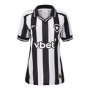 Camisa Botafogo I 25/26 - Torcedor Reebok Feminina - Preta e branca