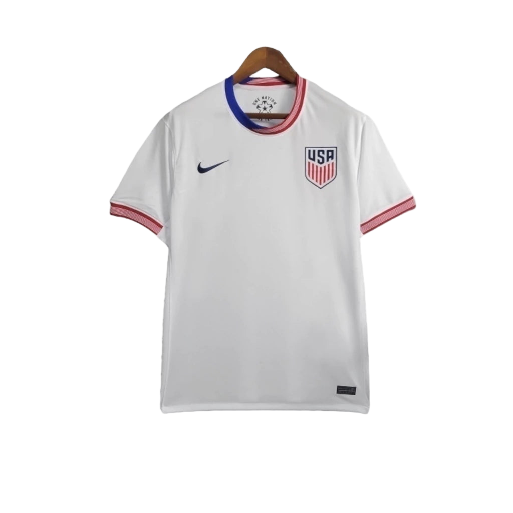Camisa Estados Unidos I 24/25 - Torcedor Nike Masculina - Branca
