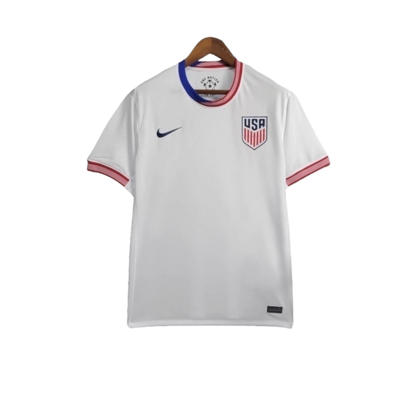 Camisa Estados Unidos I 24/25 - Torcedor Nike Masculina - Branca