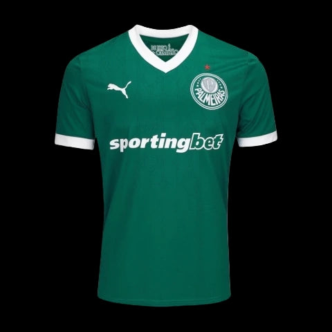 Camisa Palmeiras I 25/26 - Torcedor Puma Masculina - Verde