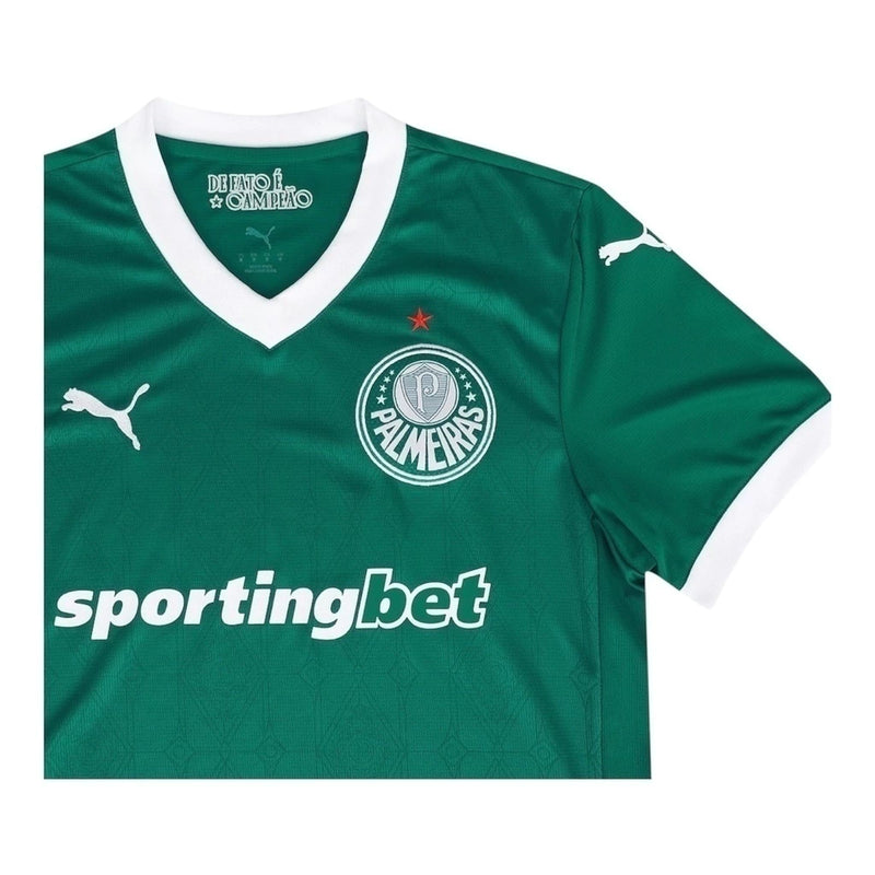 Camisa Palmeiras I 25/26 - Torcedor Puma Masculina - Verde