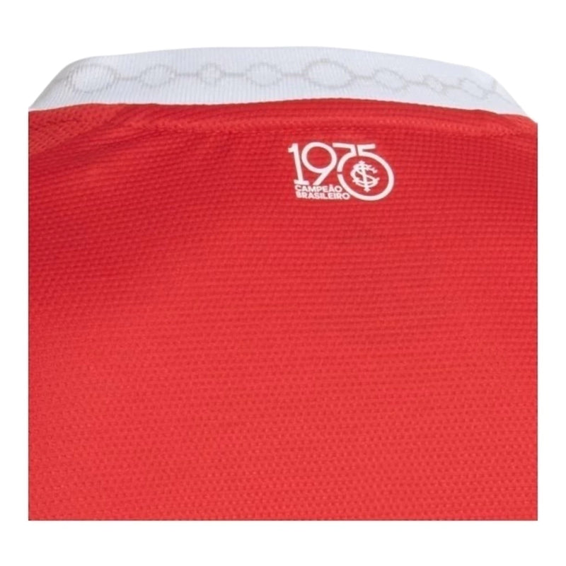 Camisa Internacional I 25/26 - Torcedor Adidas Masculina - Vermelha com detalhes em branco