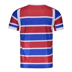 Camisa Fortaleza I 25/26 - Torcedor Volt Masculina - Azul e vermelha com listras em branco