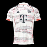 Camisa Bayern de Munique II 25/26 - Torcedor Adidas Masculina - Bege com detalhes em vermelho e azul