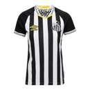 Camisa Santos II 25/26 - Torcedor Umbro Feminina - Branca e preta