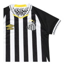 Camisa Santos II 25/26 - Torcedor Umbro Feminina - Branca e preta
