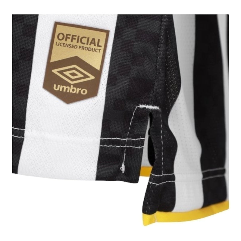Camisa Santos II 25/26 - Torcedor Umbro Feminina - Branca e preta