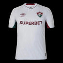 Camisa Fluminense II 25/26 - Torcedor Umbro Masculina - Branca com detalhes em verde e vermelho