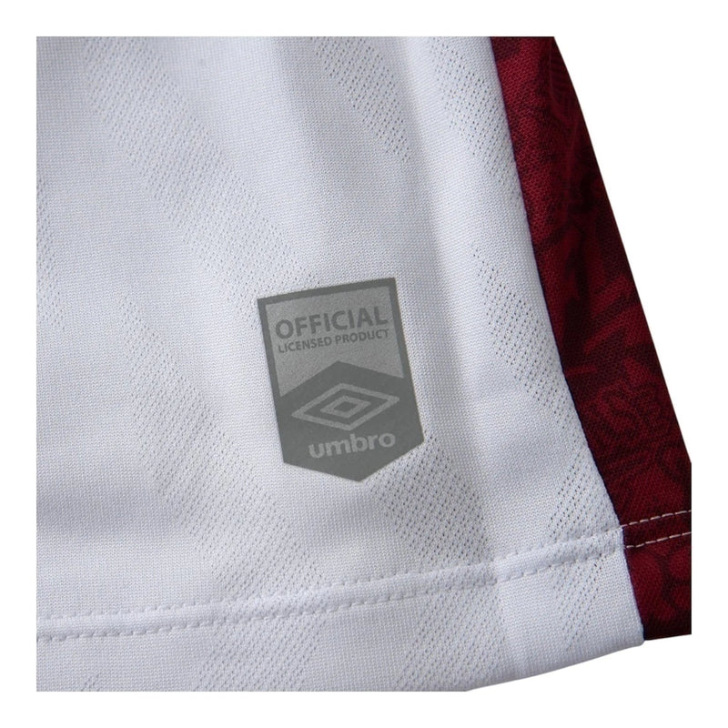 Camisa Fluminense II 25/26 - Torcedor Umbro Masculina - Branca com detalhes em verde e vermelho