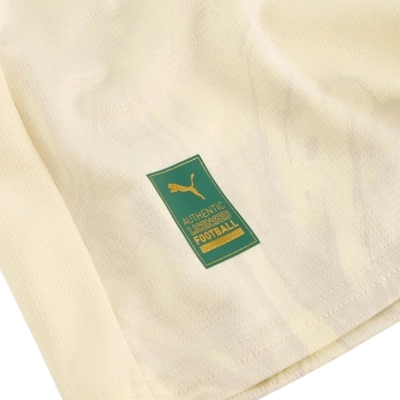 Camisa Palmeiras Edição especial Mundial de Clubes 25/26 - Torcedor Puma Masculina - Bege e verde